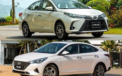 Xe 5 chỗ chạy dịch vụ sau 2 năm lăn bánh, Toyota Vios hay Hyundai Accent mất giá hơn tại Việt Nam?