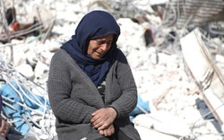 Ảnh: Người dân Syria đối mặt với 'thảm họa kép'