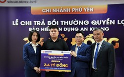 LienVietPostBank chi trả 2,4 tỷ đồng cho khách hàng vay vốn và tham gia Bảo hiểm Tín dụng An khang