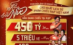 Trấn Thành sẽ "cất két" bao nhiêu tiền khi doanh thu "Nhà bà Nữ" đạt hơn 400 tỷ?