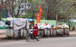 Hà Nội: Rác thải bị ùn ứ ở nhiều nơi