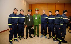 Đoàn cứu hộ của Bộ Công an Việt Nam hoàn thành nhiệm vụ và về tới Việt Nam