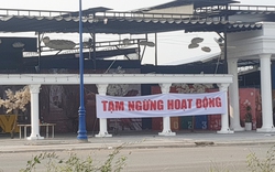 Nhà hàng Sân Bay ở Cần Thơ xây dựng không phép trên đất trồng lúa đã tạm ngừng hoạt động