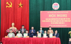 Hội Nông dân Hà Nội tổ chức ký giao ước thi đua tuyên truyền thực hiện giải GPMB dự án vành đai 4 