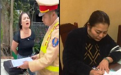 Thanh Hoá: Khởi tố, bắt tạm giam 2 tháng người phụ nữ lăng mạ, chửi bới cảnh sát giao thông