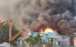 Hải Dương: Cháy lớn tại Công ty CP Dinh dưỡng Gafo, chưa ghi nhận thiệt hại về người
