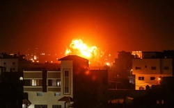 Israel nã loạt tên lửa vào dải Gaza