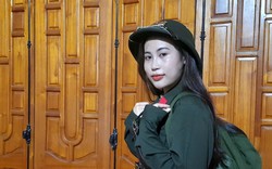 Thiếu nữ Vân Kiều bỏ việc lương cao, nhập ngũ vì mê làm công an