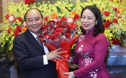 Hình ảnh tại Lễ bàn giao công tác của nguyên Chủ tịch nước Nguyễn Xuân Phúc