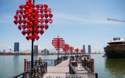Ngày valentine: Lãng mạn khi check in ở cây cầu tình yêu nổi tiếng nhất Việt Nam