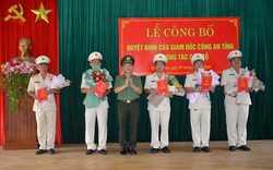 Quảng Nam: Công an thành phố Tam Kỳ có 2 Phó Trưởng Công an mới
