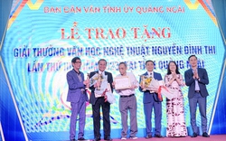 3 nhạc sĩ được trao giải thưởng Văn học nghệ thuật Nguyễn Đình Thi, tỉnh Quảng Ngãi lần thứ 3