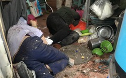 Xe buýt đâm vào quán ăn khiến 2 người bị thương ở Hà Nội