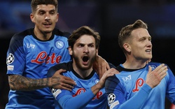 Napoli vào tứ kết Champions League lần đầu tiên trong lịch sử