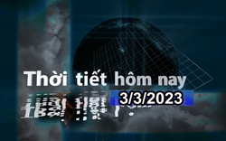 Thời tiết hôm nay 3/3/2023: Đông Nam Bộ nắng nóng, có nơi 36 độ C