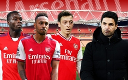 Arsenal mất trắng 340 triệu bảng dưới thời HLV Mikel Arteta