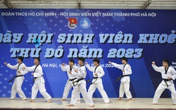 Sôi nổi ngày hội Sinh viên khỏe Thủ đô năm 2023