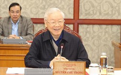Tổng Bí thư Nguyễn Phú Trọng chủ trì cuộc họp của Bộ Chính trị, Ban Bí thư