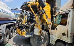 Quảng Nam: Tai nạn liên hoàn, 5 ô tô hư hỏng, 1 người bị thương