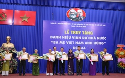 TP.HCM: Truy tặng danh hiệu Bà mẹ Việt Nam Anh hùng cho 8 mẹ, nhân ngày Quốc tế Phụ nữ