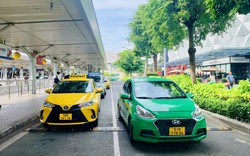 Taxi chưa bị thu phí ra vào sân bay Tân Sơn Nhất