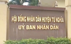 Quảng Ngãi: Chủ tịch huyện sửa sai văn bản “lạ” đã ký, ban hành 