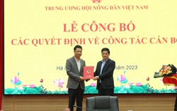 Tiếp nhận, bổ nhiệm ông Trần Sĩ Nghị làm Thư ký Chủ tịch Ban Chấp hành Trung ương Hội Nông dân Việt Nam
