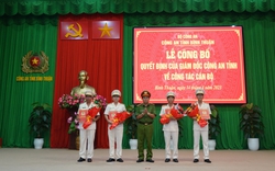 Bình Thuận: Bổ nhiệm tân Chánh thanh tra, tân Trưởng Phòng CSGT và nhiều cán bộ chủ chốt cấp phòng và huyện
