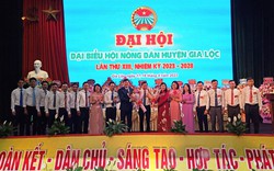 Đại hội Hội Nông dân huyện Gia Lộc, ông Đoàn Văn Thắng được bầu tái đắc cử chức Chủ tịch