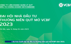 Bvote tổ chức thành công Đại hội nhà đầu tư cho 4 Quỹ hàng đầu VCBF