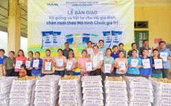 Thanh Hóa: Tập đoàn Mavin phối hợp World Vision Việt Nam hỗ trợ sinh kế, giúp người dân thoát nghèo