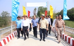 Nguyên Chủ tịch nước Trương Tấn Sang vận động xây dựng 30 cây cầu giao thông nông thôn tại Long An