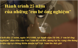 Hành trình 25 năm của những "em bé ống nghiệm"