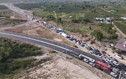 Công an Bình Thuận đề xuất khẩn liên quan đến phương tiện lưu thông trên cao tốc Phan Thiết - Dầu Giây