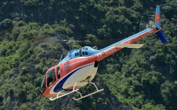Tạm dừng hoạt động bay trực thăng tham quan vịnh Hạ Long