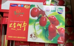 "Hô biến" quả khô không rõ nguồn gốc thành táo đỏ Hàn Quốc