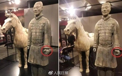 Chiến binh đất nung của Tần Thủy Hoàng bị "bẻ ngón tay" tại bảo tàng Mỹ