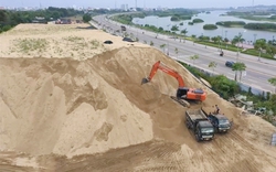 Quảng Ngãi: Đề nghị chuyển “núi” cát dư 125.000m3 cho 3 công trình do Công ty Gia Hưng trúng thầu