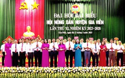 Đại hội đại biểu Hội Nông dân huyện Gia Viễn, bà Phạm Thị Thu Hiền tái đắc cử Chủ tịch