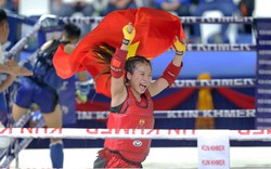 Trốn cha mẹ đi "đấm nhau", nữ võ sĩ Việt giành luôn HCV SEA Games 32