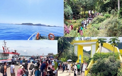 Khách đến Quảng Ngãi tham quan đảo Lý Sơn và các khu du lịch gần đạt đỉnh kỷ lục