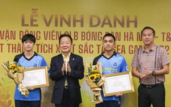 Bầu Hiển thưởng "khủng" cho cặp đôi bóng bàn đoạt HCV SEA Games 32