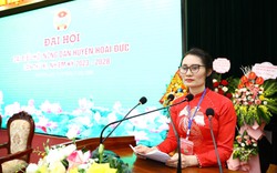 Hà Nội: Bà Nguyễn Thị Thanh tái cử chức danh Chủ tịch Hội Nông dân huyện Hoài Đức