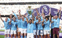 Chùm ảnh: Man City đăng quang chức vô địch Premier League 2022/23