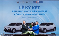 Nhiều doanh nghiệp chọn ôtô điện VinFast để chạy taxi