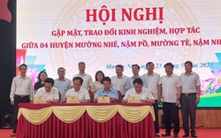 4 huyện nghèo của hai tỉnh: Điện Biên và Lai Châu ký kết hợp tác phát triển
