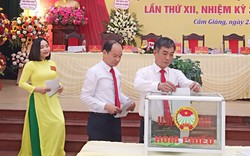 Đại hội Hội Nông dân huyện Cẩm Giàng, ông Lê Quý Quỳnh tái đắc cử Chủ tịch Hội 
