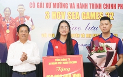 Tạp chí Gia đình Việt Nam và nhà tài trợ trao 200 triệu đồng tặng VĐV Cao Thị Duyên