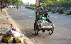 Đà Nẵng: Người lao động vất vả mưu sinh giữa nắng nóng hơn 40 độ