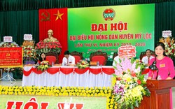  Nam Định: Đại hội Hội Nông dân huyện Mỹ Lộc, bà Trần Thị Tuyết tái đắc cử Chủ tịch